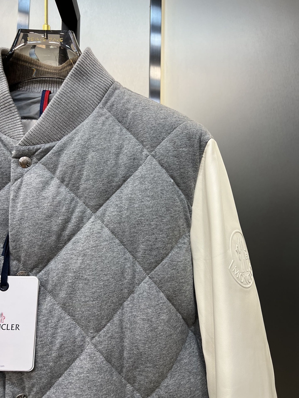 ハイクオリティダウンジャケット側面デザイン